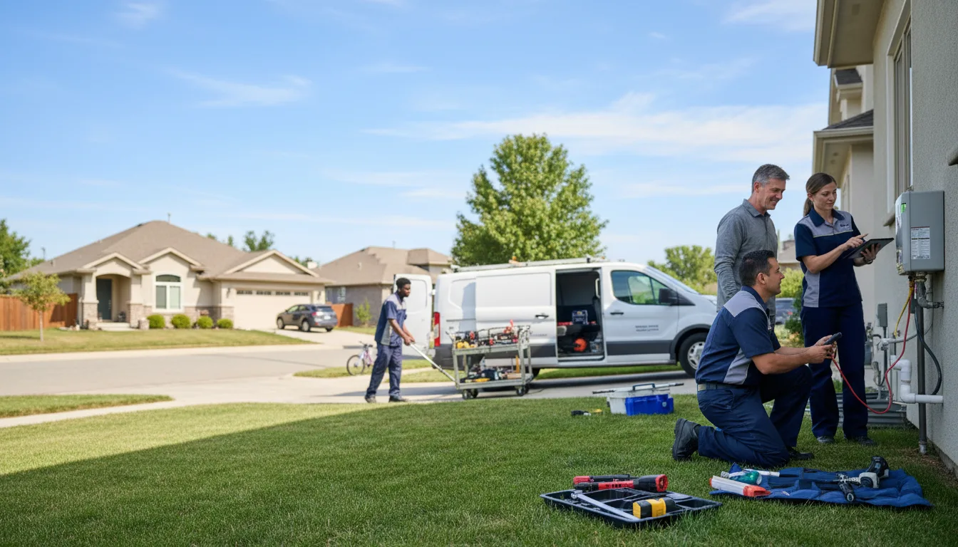 Tankless water heater service in Enon, OH